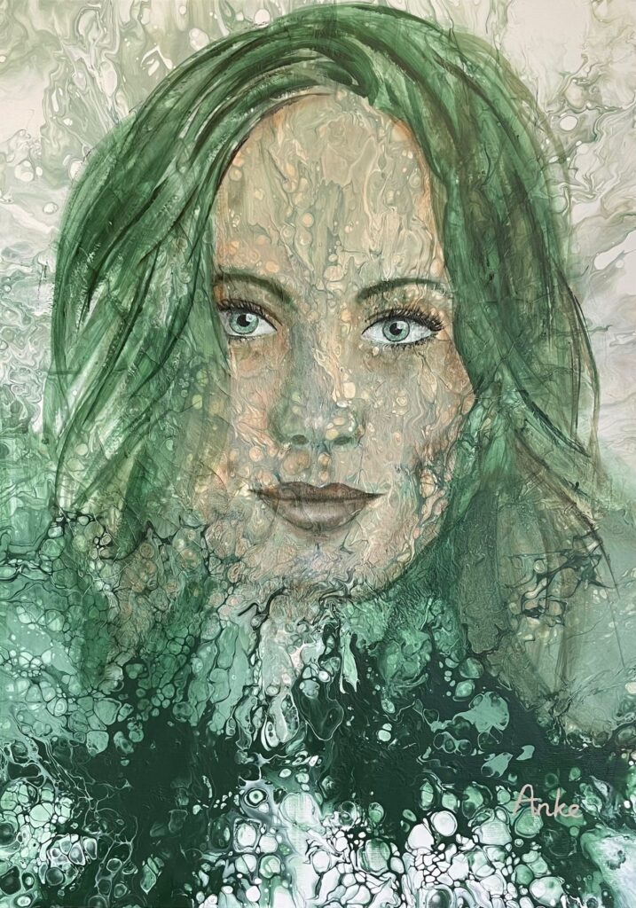 Green lady
Canvas 50 x 70 cm